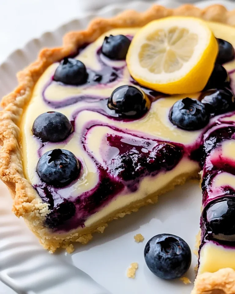 Lemon Blueberry Tart