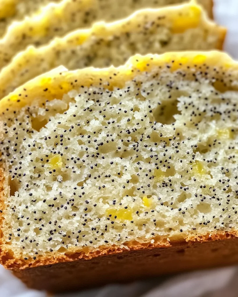 Lemon Poppy Seed Bread