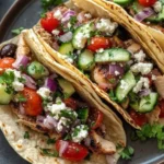 Mediterranean Chicken Tacos