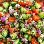 Mediterranean Cucumber Salad