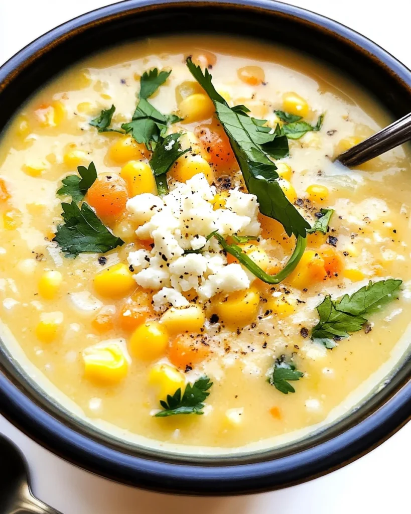"Mexican Street Corn" Soup
