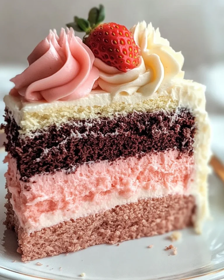 Neapolitan Cake