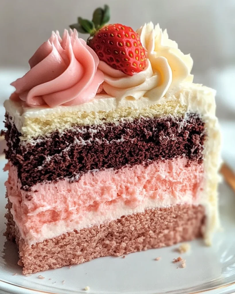 Neapolitan Cake