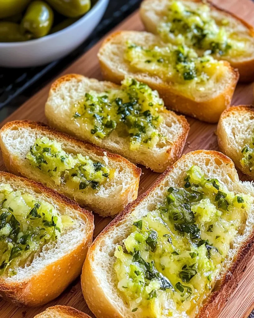 Peperocini Garlic Bread