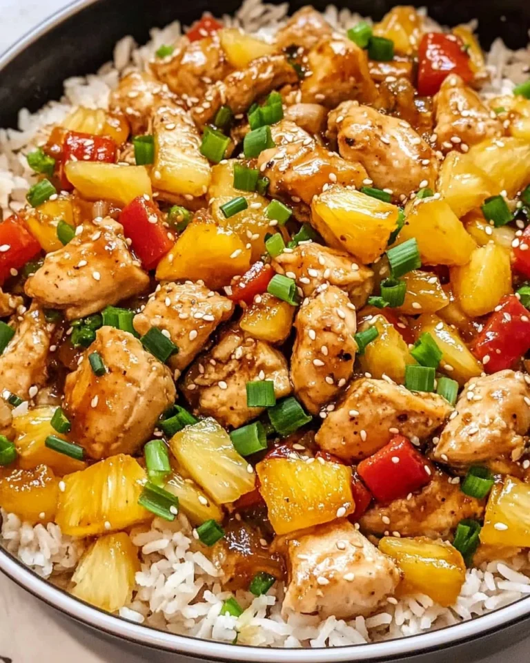 Pineapple Chicken and Rice: Sweet, Savory, Effortlessly Easy