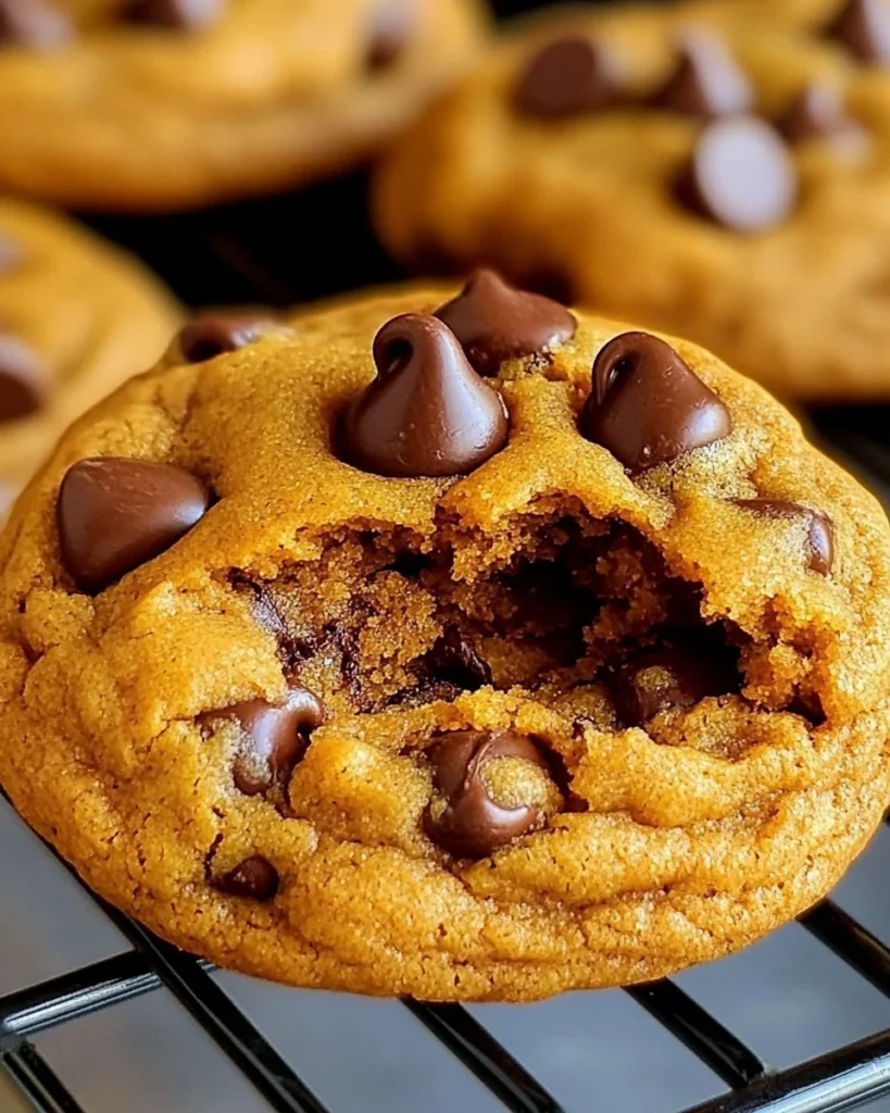 Pumpkin Chocolate Chip Cookies