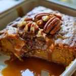 Pumpkin Pecan Cobbler