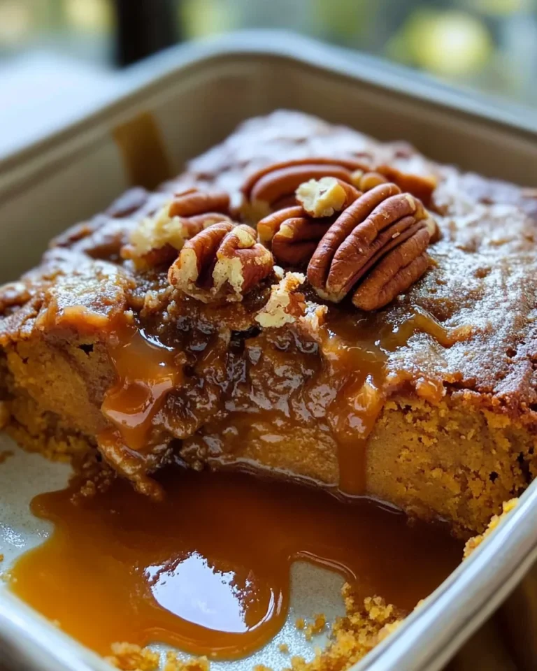 Pumpkin Pecan Cobbler