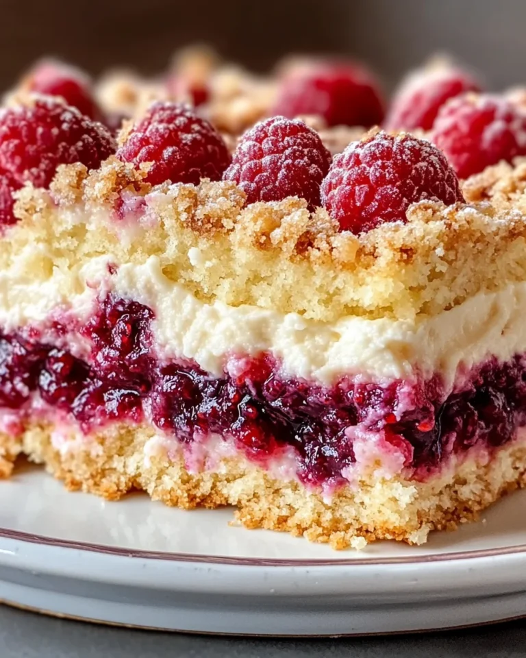 Raspberry Cream Cheese Coffee Cake Recipe