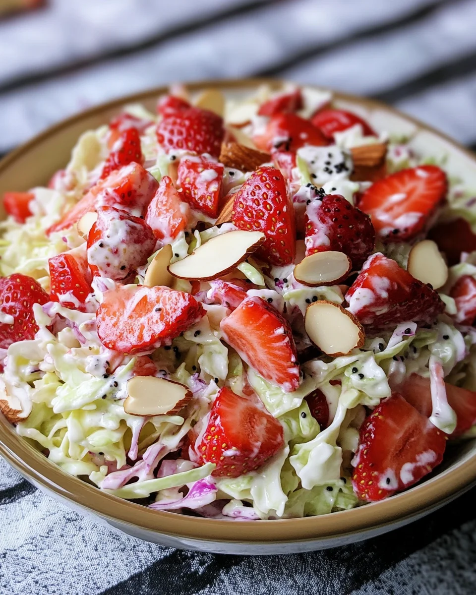 Strawberry Coleslaw