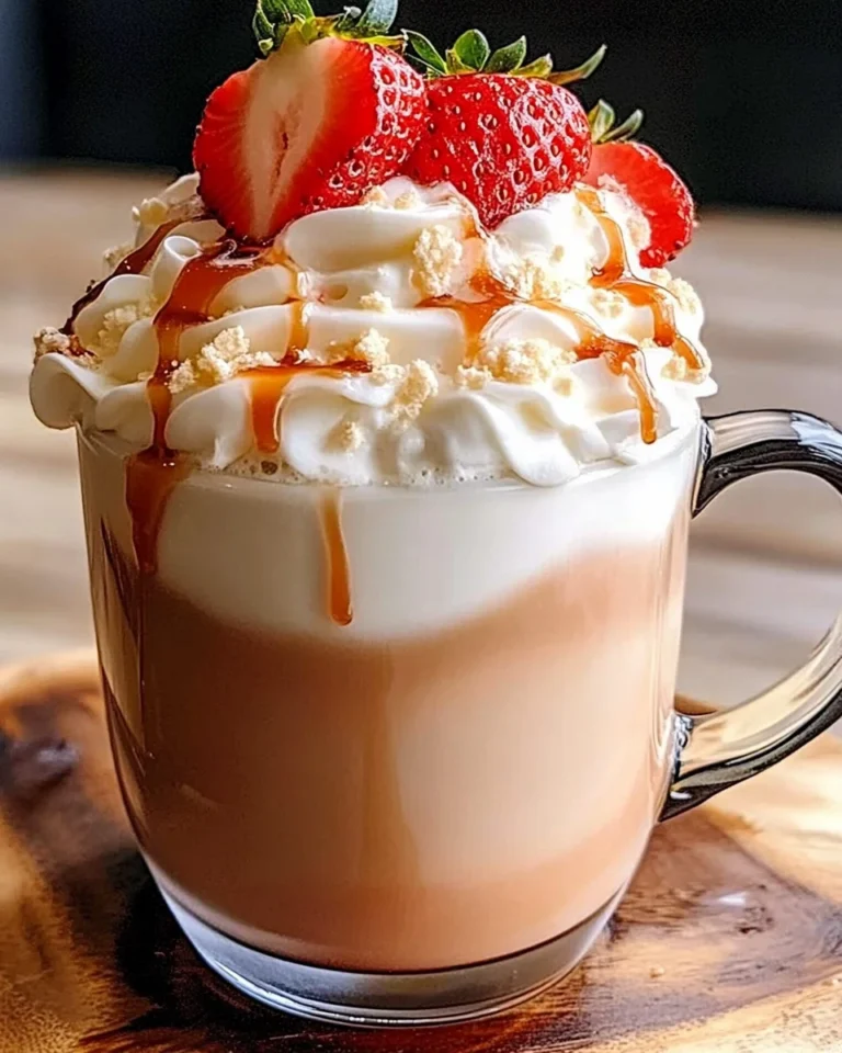 Strawberry Shortcake Latte
