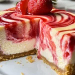 Strawberry Swirl Cheesecake Recipe