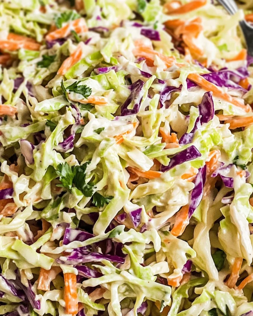 Sweet and Tangy Coleslaw Recipe