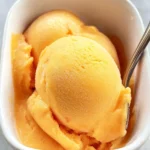 The Best Peach Sorbet Without Ice Cream Maker