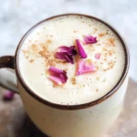 Vanilla Rose Tea Latte