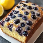 lemon blueberry sourdough breakfast loaf