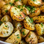 roasted lemon herb potato salad