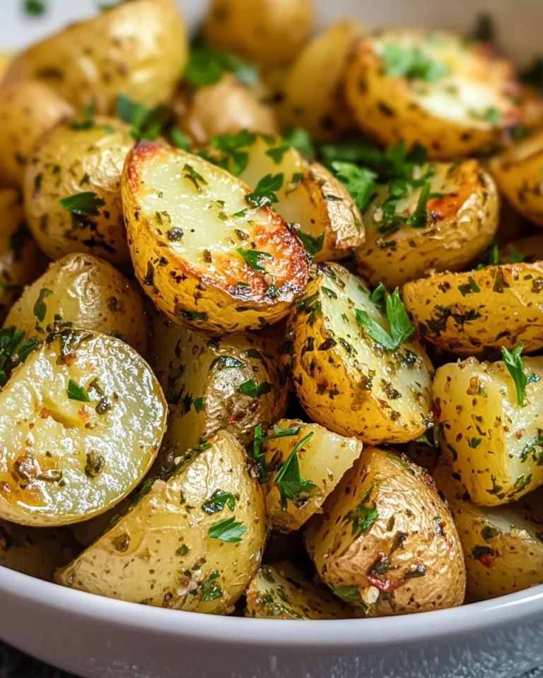 roasted lemon herb potato salad