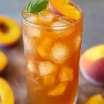 3-Ingredient Peach Iced Tea
