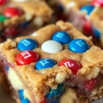 4th of July Cake-Mix Cookie Bars
