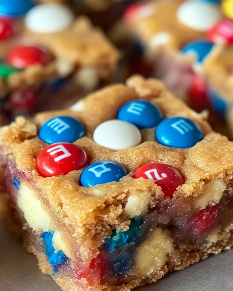4th of July Cake-Mix Cookie Bars