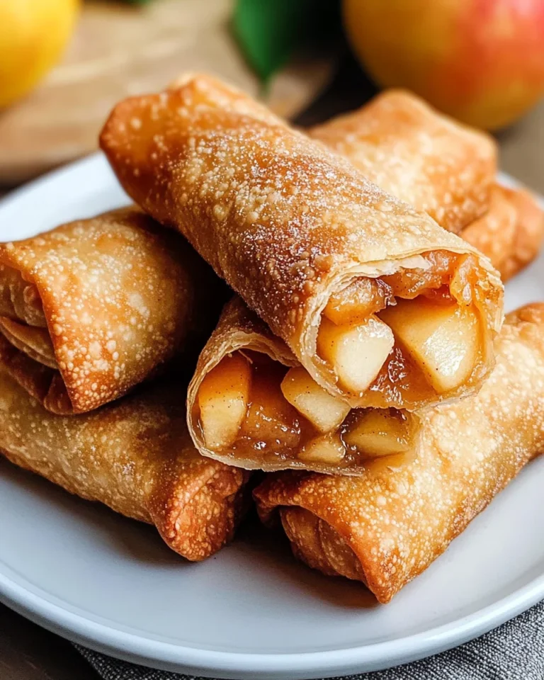 Apple Pie Egg Rolls