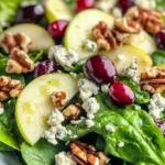 Apple Walnut Cranberry Salad
