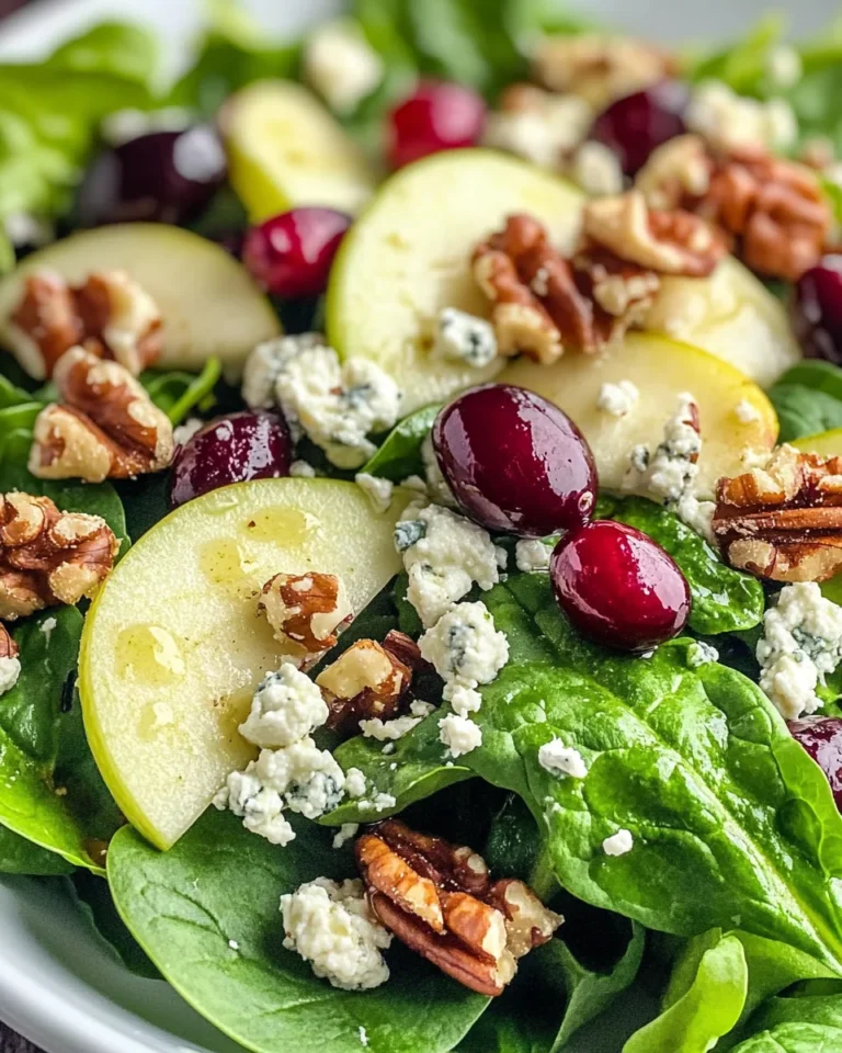 Apple Walnut Cranberry Salad