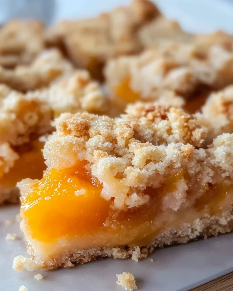 Apricot Crumble Squares