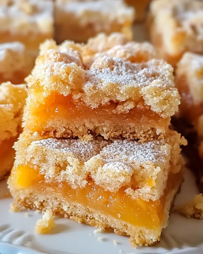 Apricot Shortbread Bars Recipe