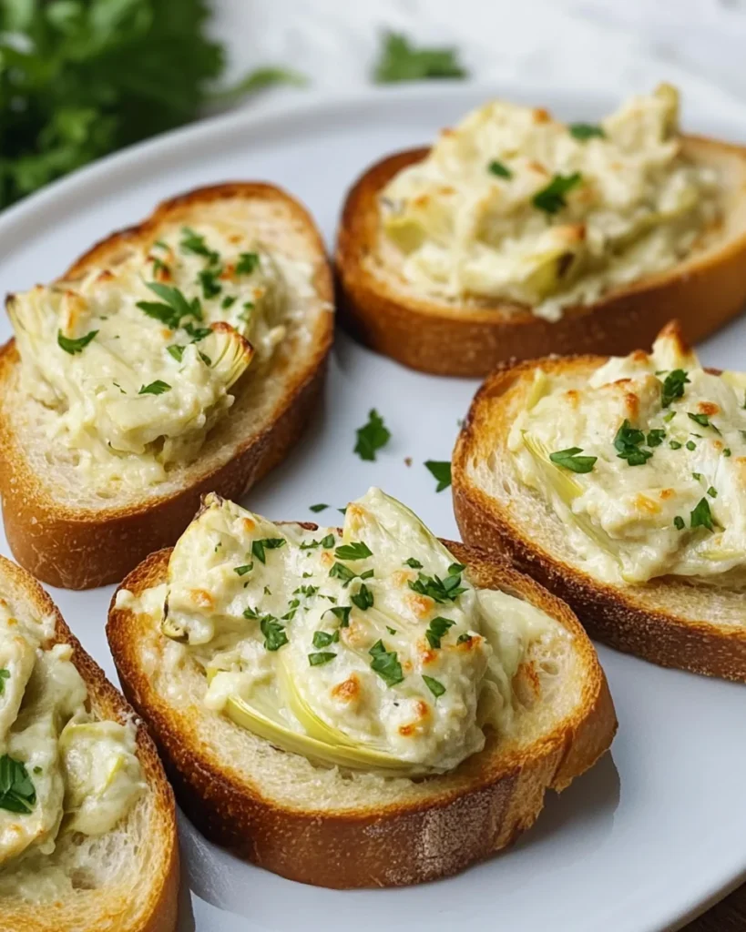 Artichoke Bruschetta