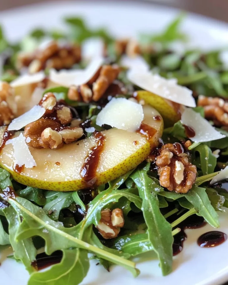 Arugula Pear Salad