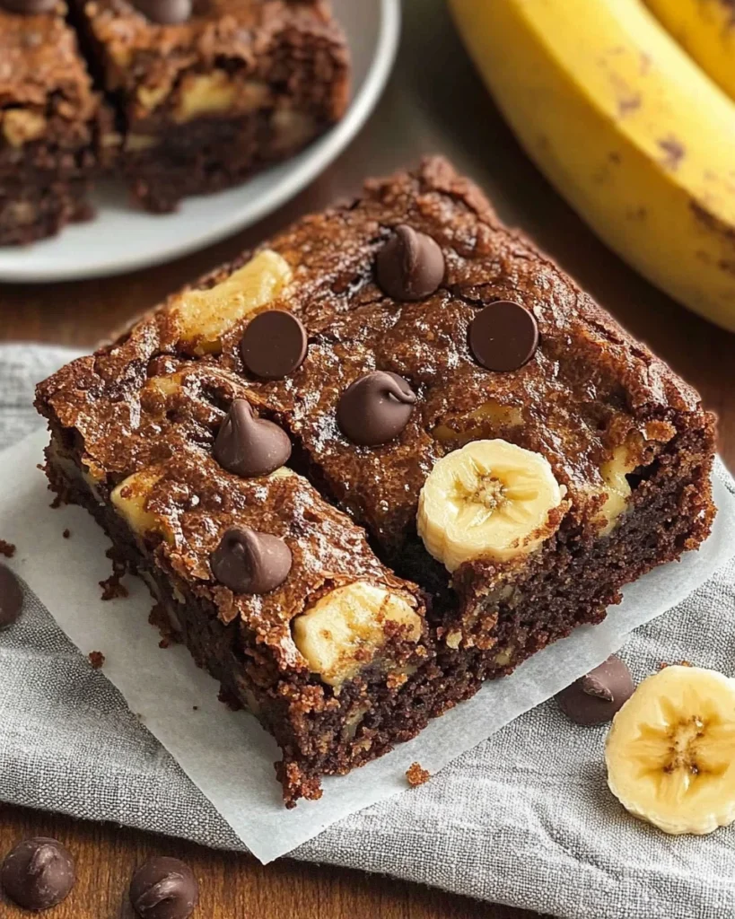 Banana Bread Brownies: A Sweet Twist Every Banana Lover Craves