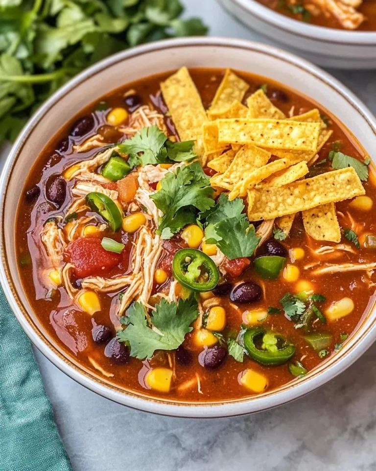 Best Chicken Tortilla Soup