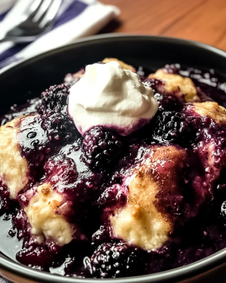 Blackberry Dumplings Recipe
