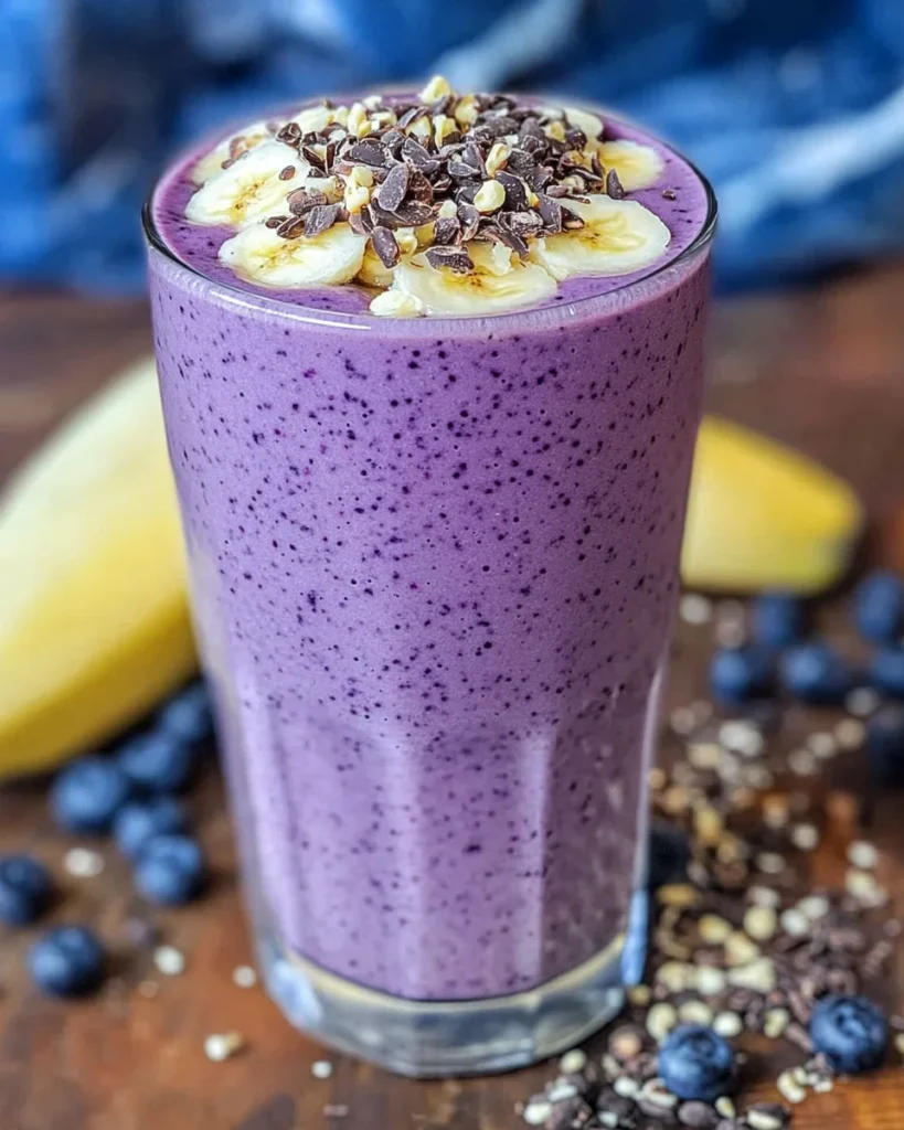 Blueberry Banana Smoothie
