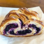 Blueberry Cream Cheese Babka