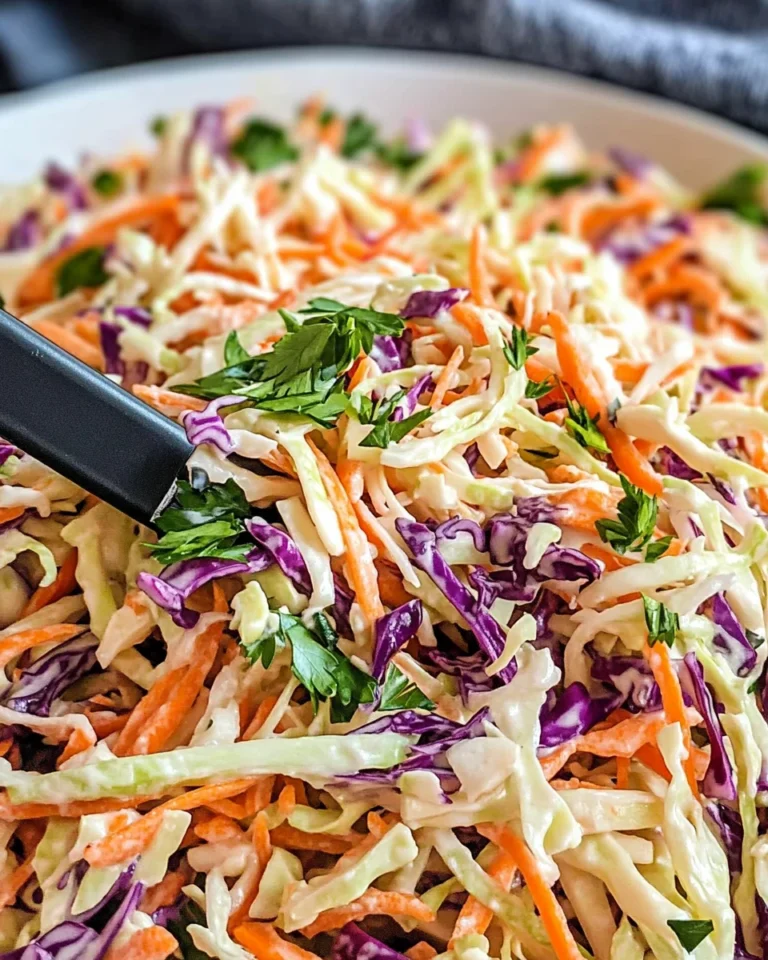 Easy Coleslaw Salad