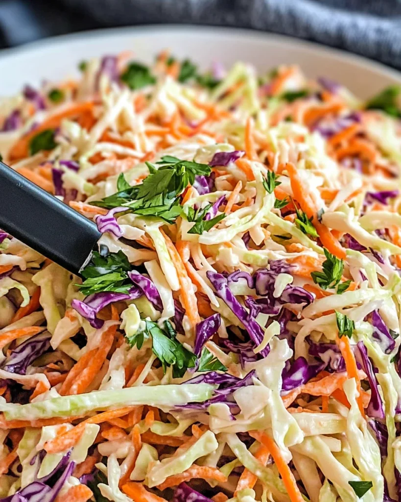 Easy Coleslaw Salad
