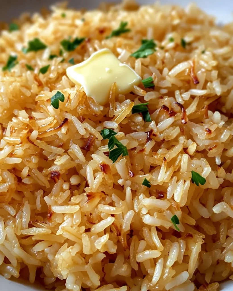 French Onion Butter Rice: The Cozy Dish You'll Want To Make Again And Again