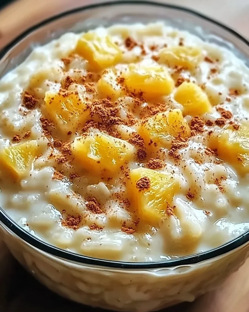 Hawaiian Rice Pudding