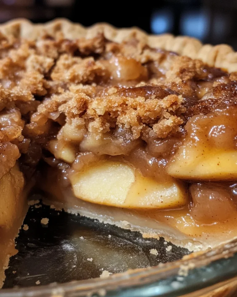 Hot Buttered Rum Apple Pie
