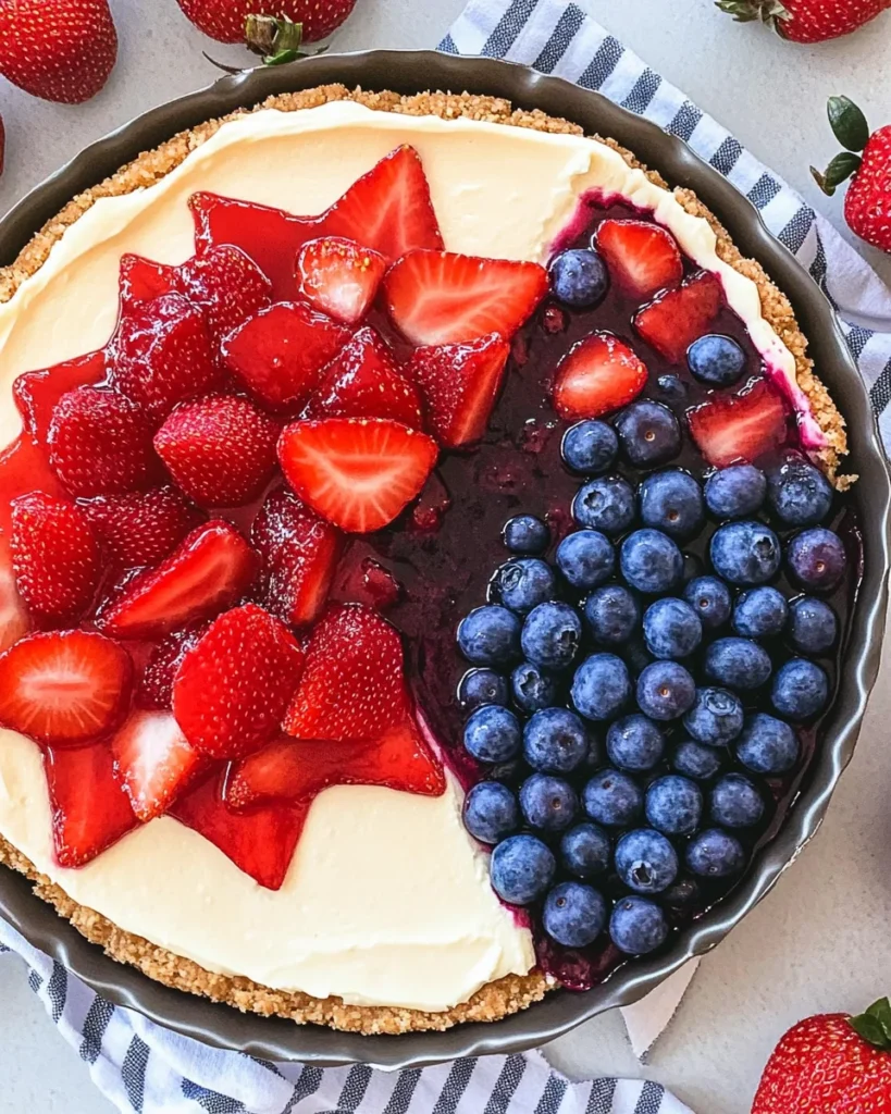 How to Make Star Spangled Cheesecake Dip!