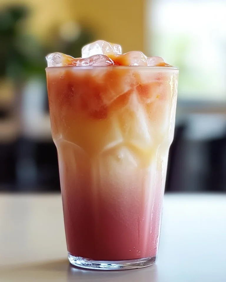 Iced Guava Passionfruit Drink (Starbucks Copycat)