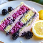 Lemon Blackberry Cake