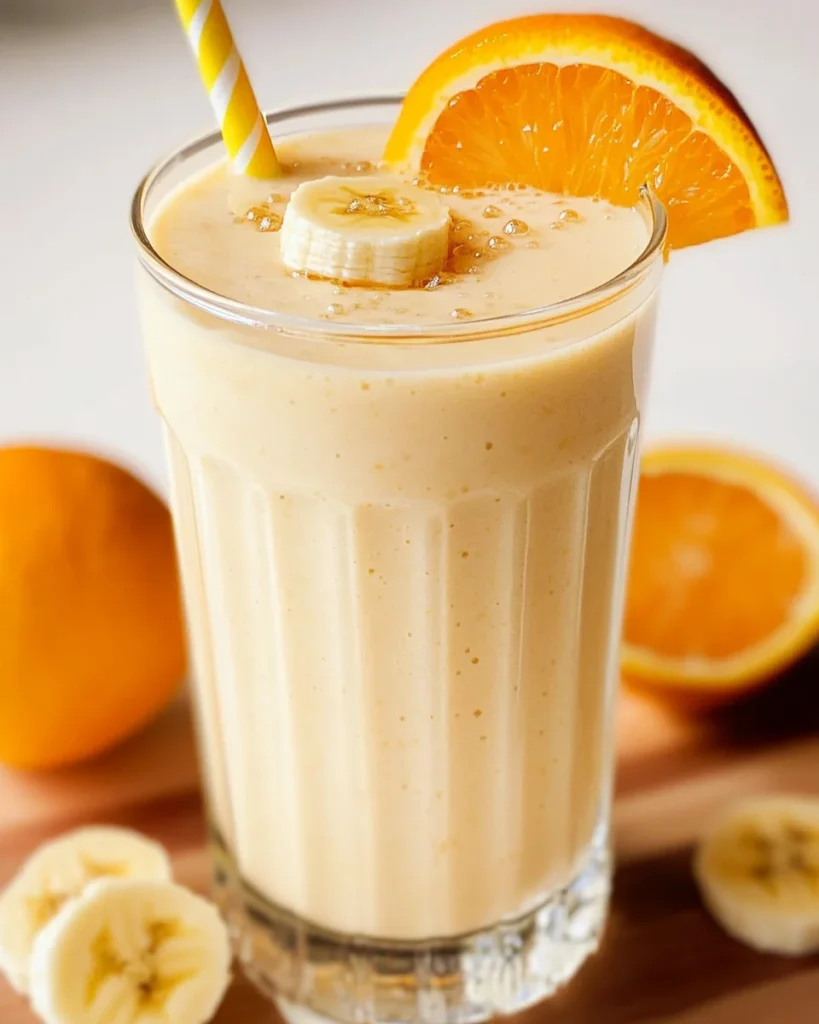 Orange Banana Smoothie