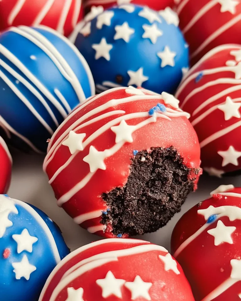 Patriotic Oreo Balls