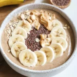 Peanut Butter Banana Smoothie Bowl