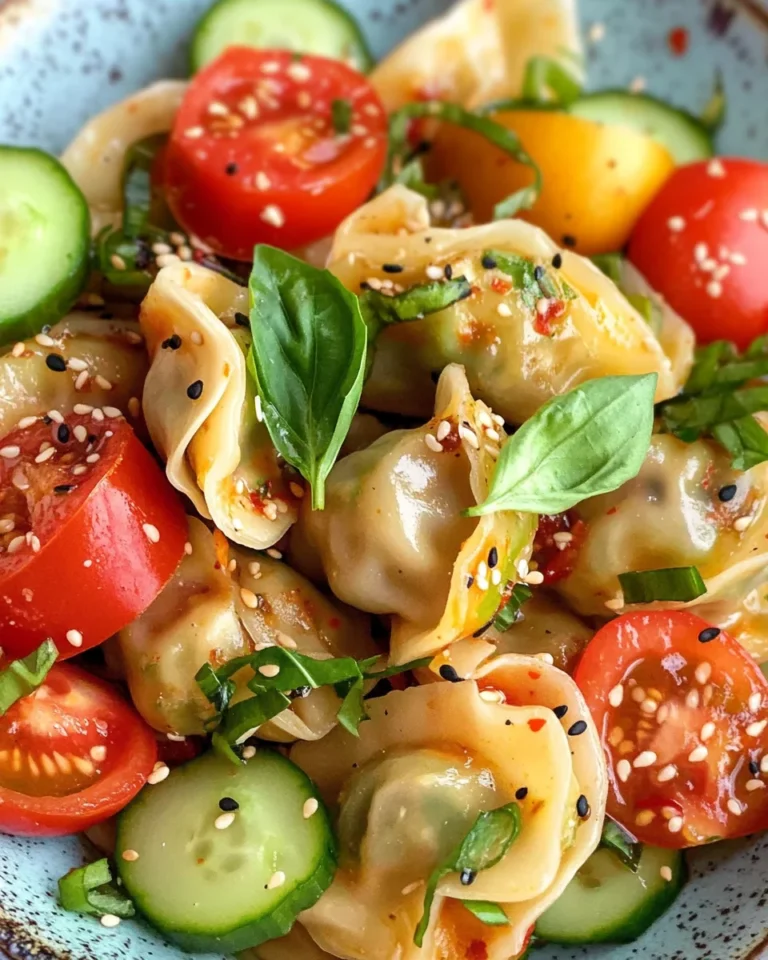 Potsticker Salad (Dumpling Salad)