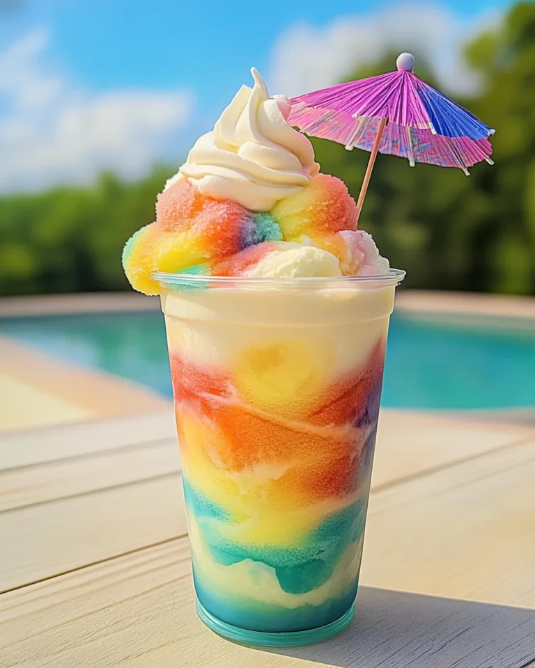 Rainbow Island Float